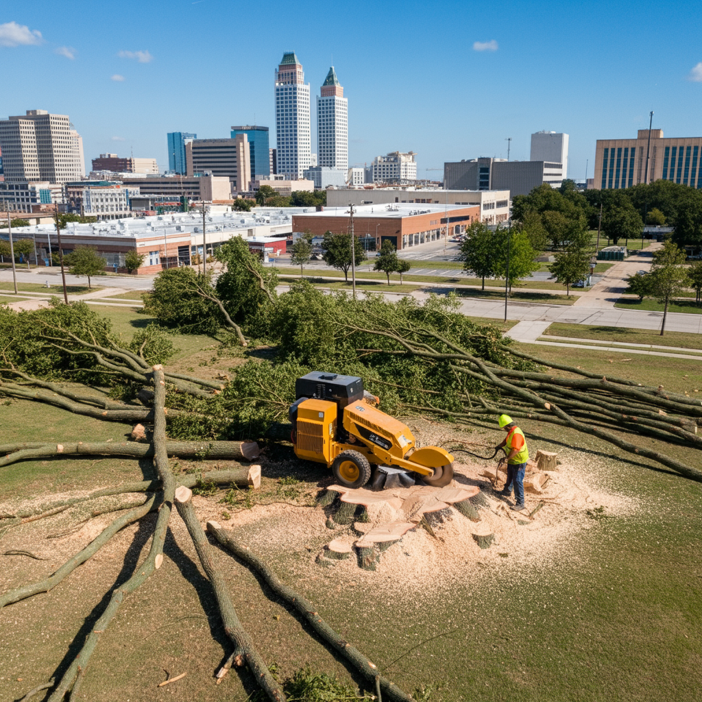 Tree Cutting and Stump Removal Contractor Tulsa OK