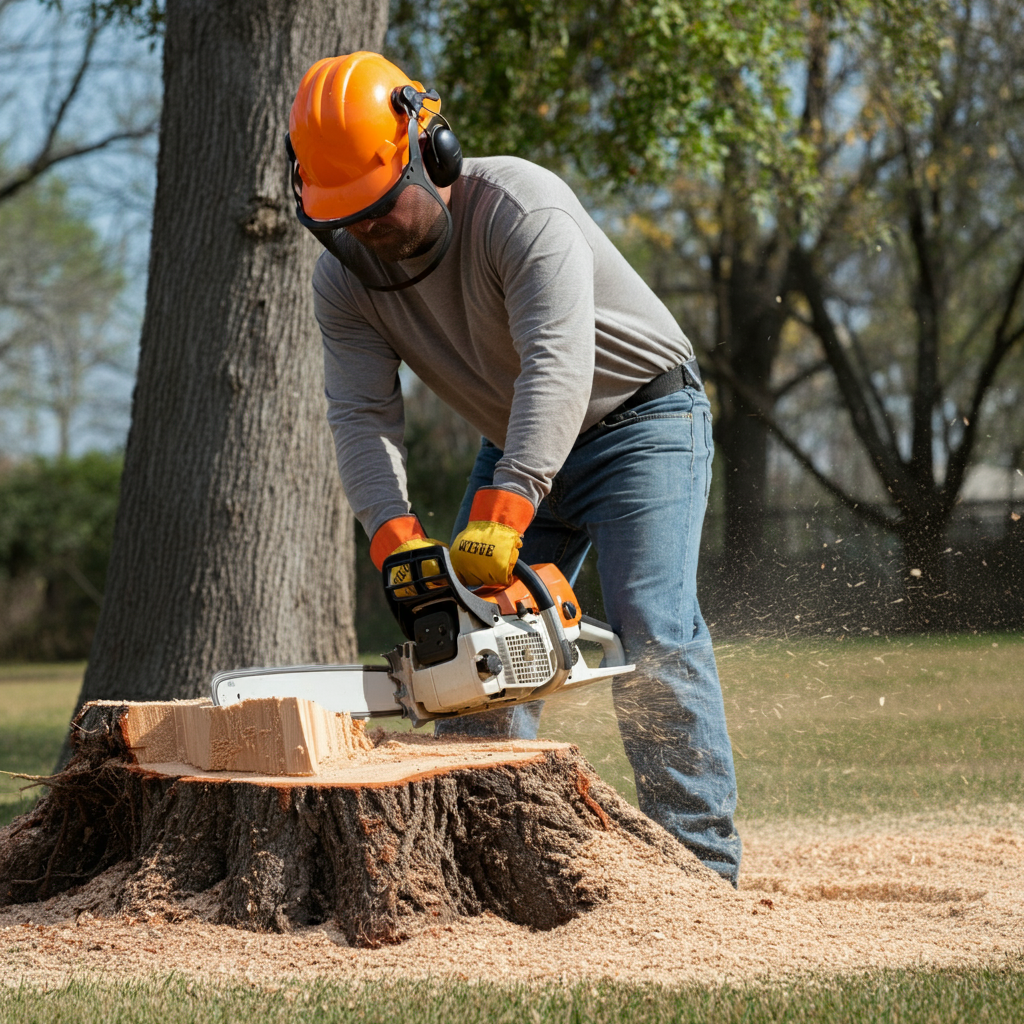 Tree Stump Removal Contractor Tulsa OK